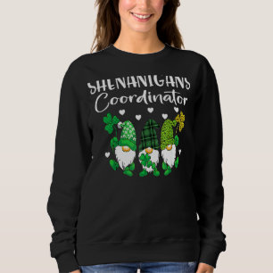 Sweatshirt Shenanigans Coordonnateur Jour de la Saint Patrick