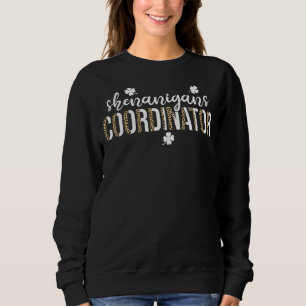 Sweatshirt Shenanigans Coordonnateur Jour de la Saint Patrick