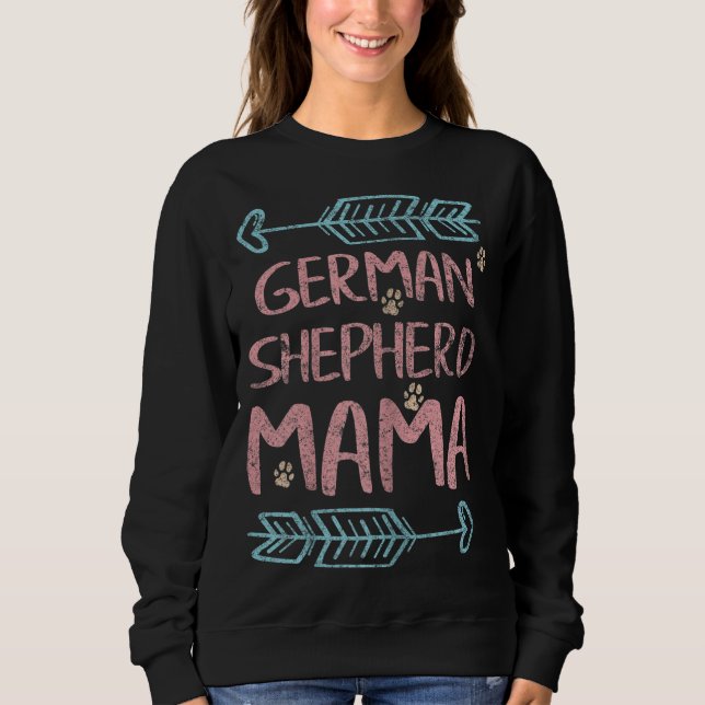 Sweatshirt Shepherd Propriétaire Amoureux Funny Chien Maman C (Devant)
