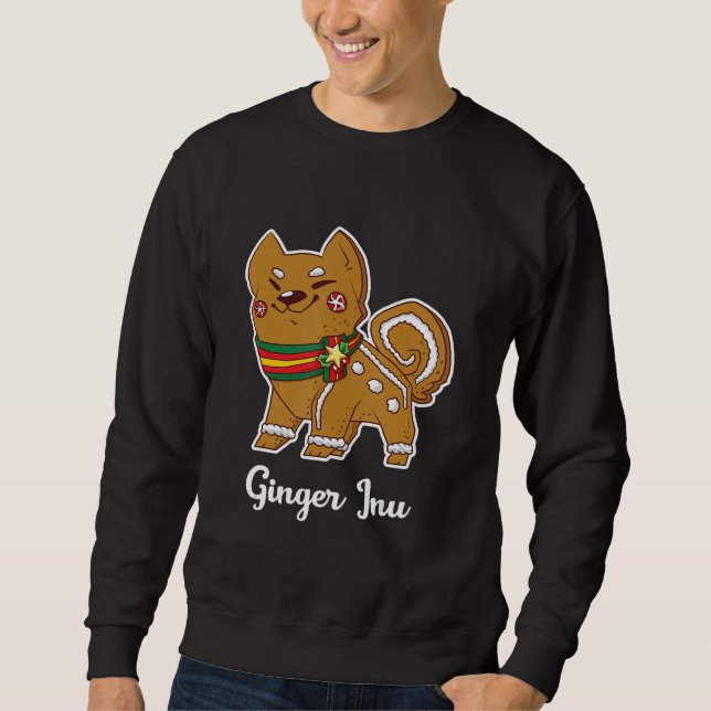 Sweatshirt shiba inu | Don de chien pour Noël (Devant)