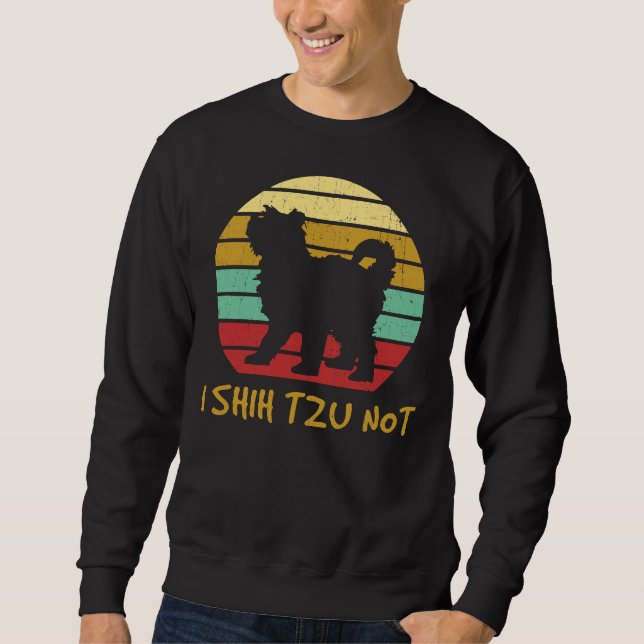 Sweatshirt Shih Tzu Cute Shih Tzu Shih Tzu Propriétaire De An (Devant)