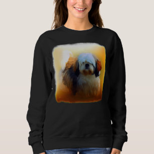 Sweatshirt Shih Tzu Portrait Chien