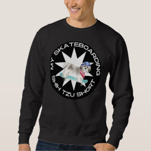 Sweatshirt Shih Tzu Short Haig Chien Mignonne Satire Humorist