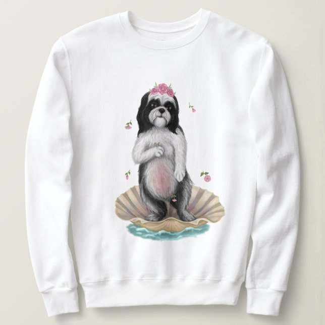 Sweatshirt Shih Tzu Venus (Design devant)