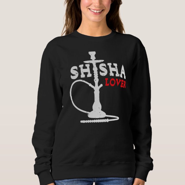 Sweatshirt Shisha Hookah fumée à la vapeur (Devant)