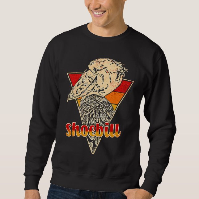 Sweatshirt Shoebill Bird Animal  1 (Devant)