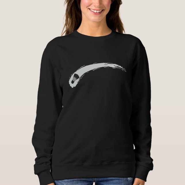 Sweatshirt Shuttlecock Sport Badminton Racket (Devant)
