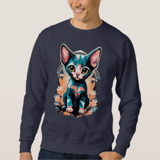 Sweatshirt Shynx artistique