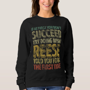 Sweatshirt Si au début vous ne réussissez pas essayez de fair
