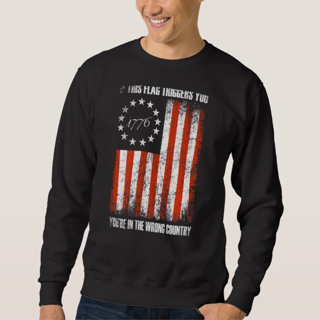 Sweatshirt Si Cet Indicateur Vous Déclare Dans Le Nombre Inco (Devant)