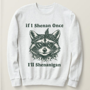 Sweatshirt Si je fais une bêtise, je ferai des bêtises — Rato