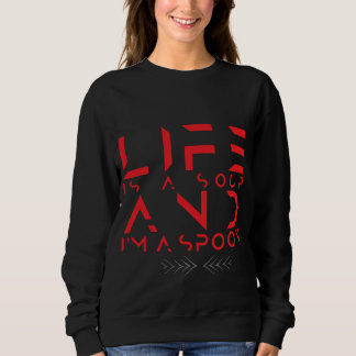 Sweatshirt si lf est une soupe je suis une cuillère