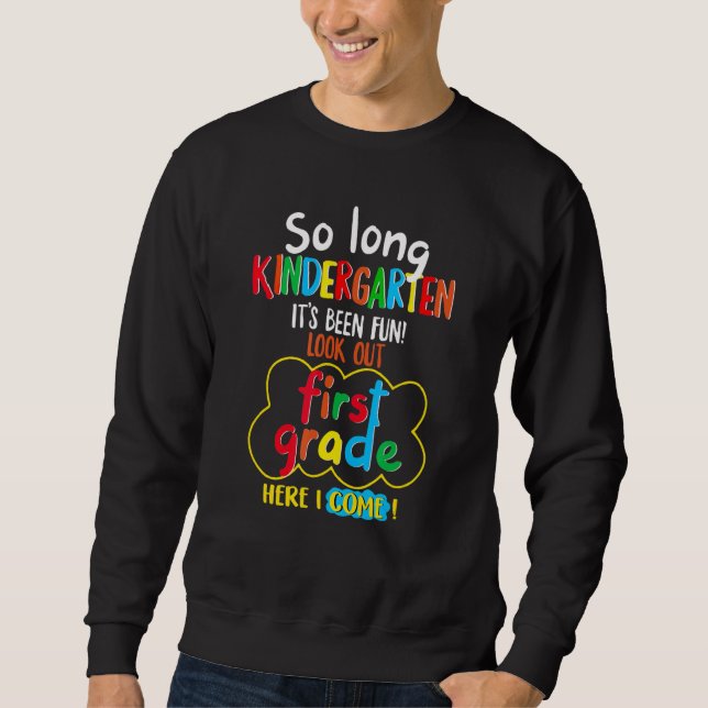 Sweatshirt Si long jardin d'enfants C'est amusant Vêtements (Devant)
