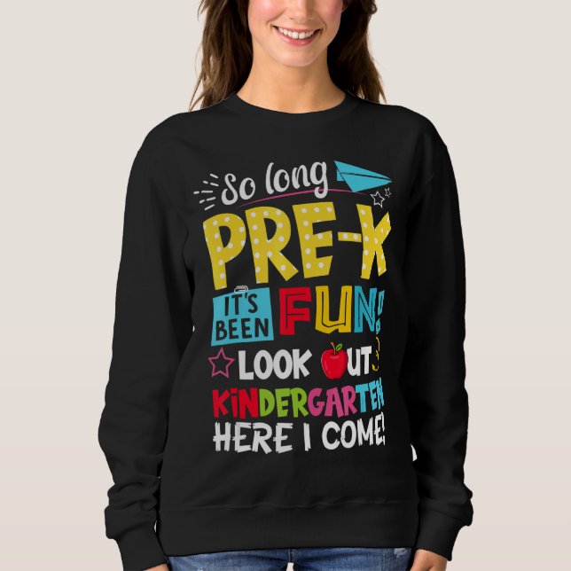 Sweatshirt Si Longue Pré Soins De L'Âge Bonjour maternelle (Devant)