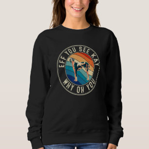 Sweatshirt Si vous voyez Kay Retro 80s Great Dane