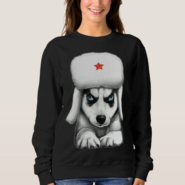 Sweatshirt Siberian Husky 7 (Devant)