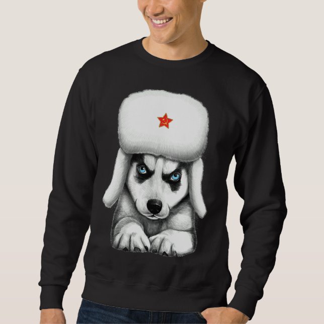 Sweatshirt Siberian Husky 7 (Devant)