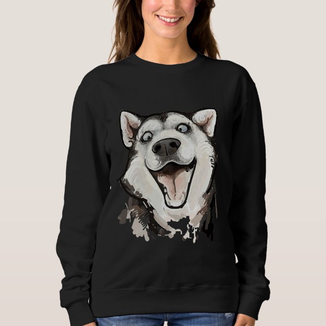 Sweatshirt Sibérie Husky 84 (Devant)