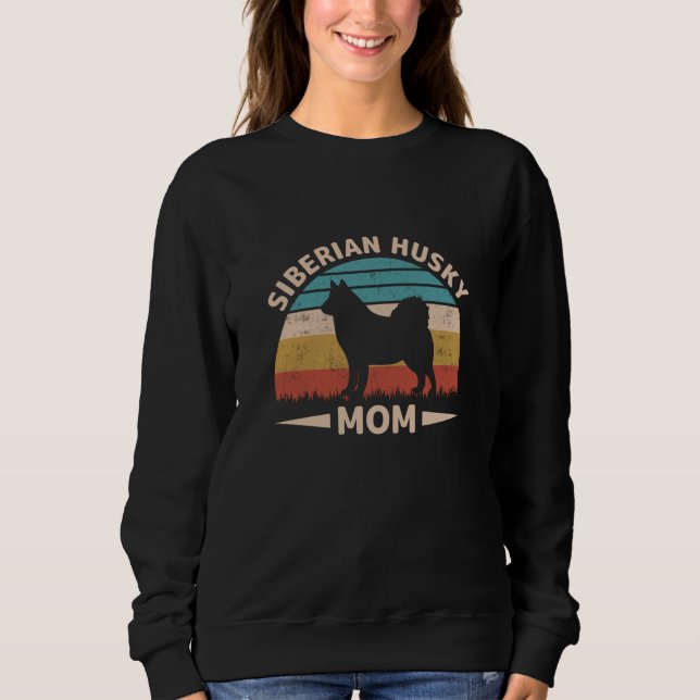 Sweatshirt Sibérie Husky Maman Special Bond Husky Mama (Devant)