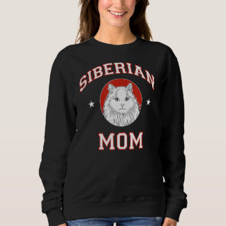 Sweatshirt Sibérie maman chat