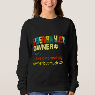Sweatshirt Sibérien Husky Chien papa