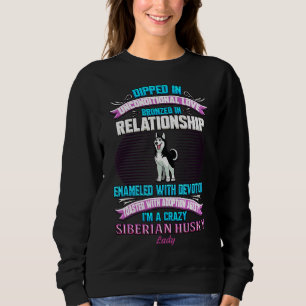 Sweatshirt Sibérienne Husky Lady