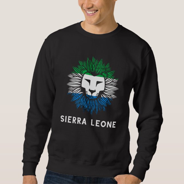 Sweatshirt Sierra Leone King Sierra Leone Pride (Devant)