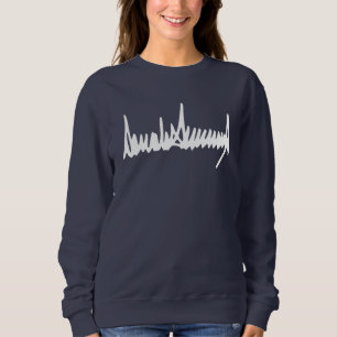 Sweatshirt Signature de l'autographe Donald Trump
