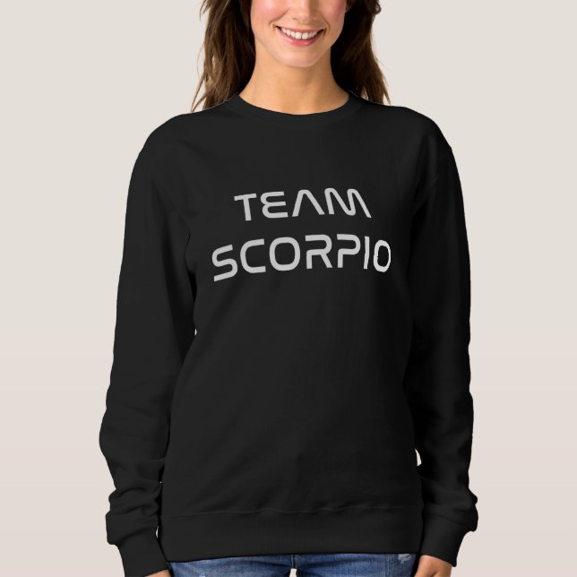 Sweatshirt SIGNE Astrologique cool Scorpio Zodiac (Devant)