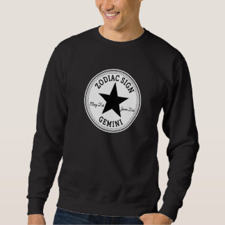Sweatshirt Signe du zodiaque GÉMEAUX nés en mai et juin Astro