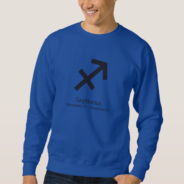 Sweatshirt Signe zodiacal Sagittaire (Devant)