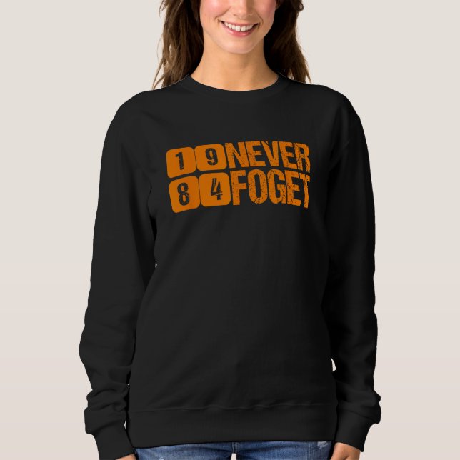 Sweatshirt Sikh Pride n'oublie jamais 1984 Singh Punjabi 1 (Devant)