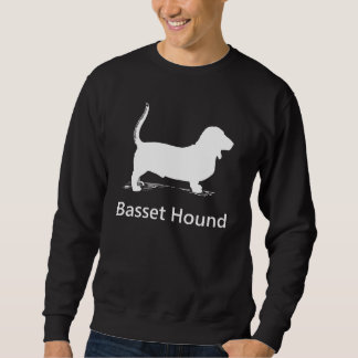 Sweatshirt Silhouette de Basset Hound