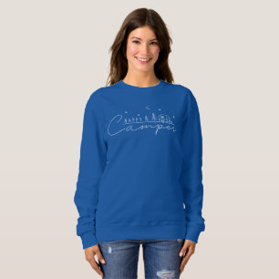 Sweatshirt Silhouette de campeur heureux