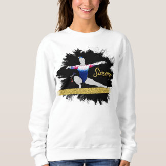 Sweatshirt Silhouette de la gymnaste olympique