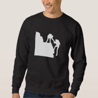 Sweatshirt Silhouette Escalade du groupe Men