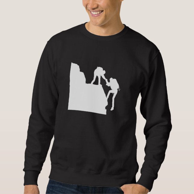 Sweatshirt Silhouette Escalade du groupe Men (Devant)