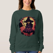 Silhouette sorcière Catrina 