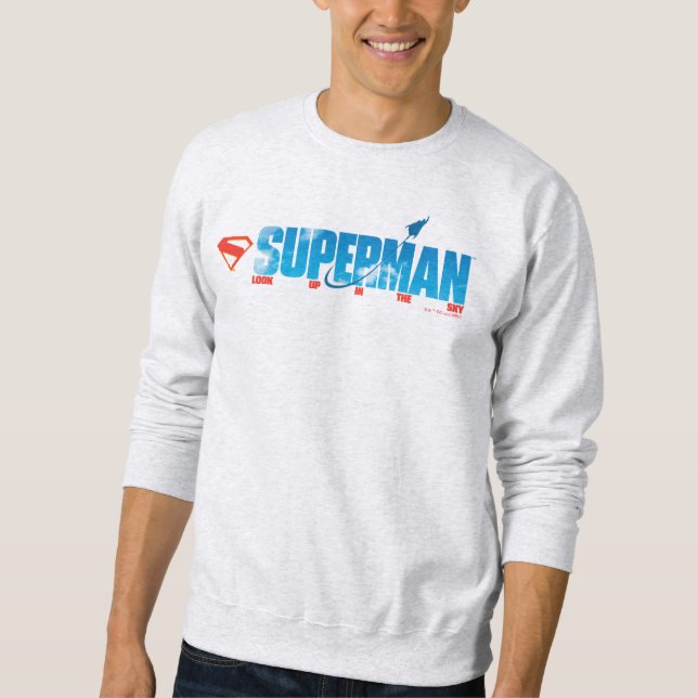 Sweatshirt Silhouette Superman Skybound (Devant)