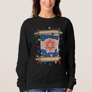 Sweatshirt Simchat Torah joyeux pour hommes femmes enfants fê