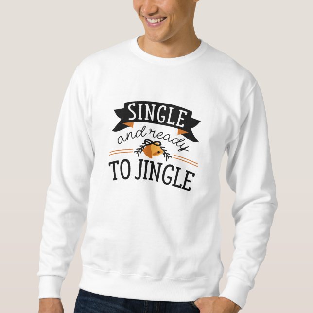 Sweatshirt Simple Et Prêt À Jingler (Devant)