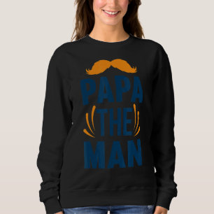 Sweatshirt Simple Papa L'Homme