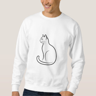 Sweatshirt Simple sweat-shirt chat minimal
