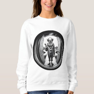 Sweatshirt Sinister Clown à votre porte | Fisheye