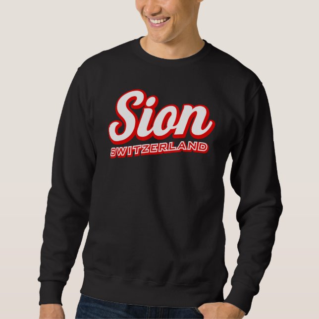 Sweatshirt Sion Suisse (Devant)