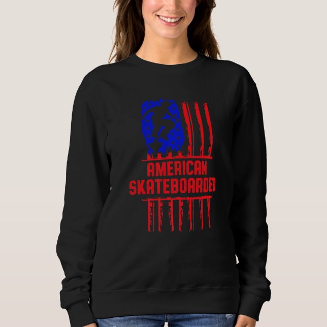 Sweatshirt Skateboard Skateboard Skateboard 12 (Devant)