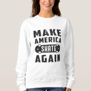 Sweatshirt Skateboard Skateboard Skateboarder Idée cadeau dem