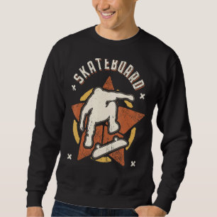 Sweatshirt Skateboard Vintage Retro Classic Sport