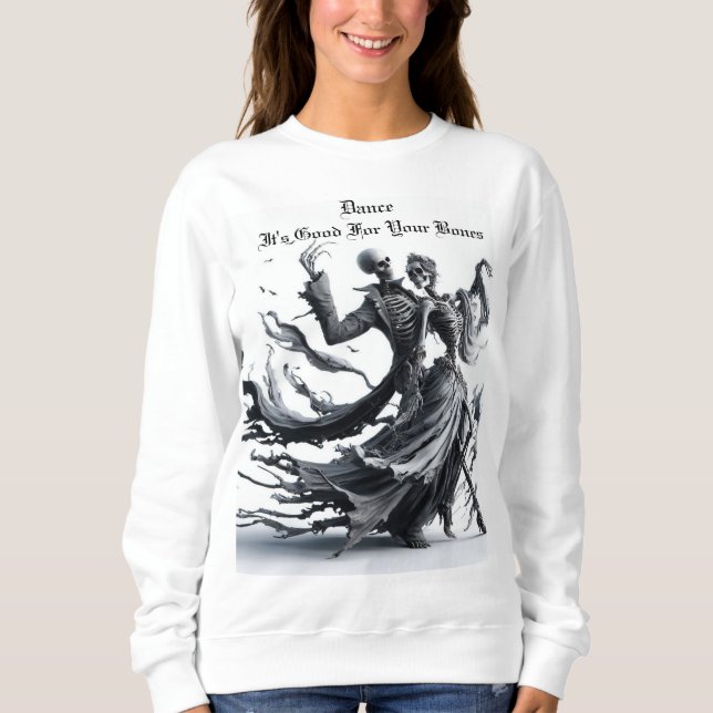 Sweatshirt Skeleton Dance (Devant)