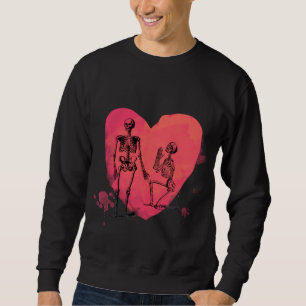 Sweatshirt Skeleton Love